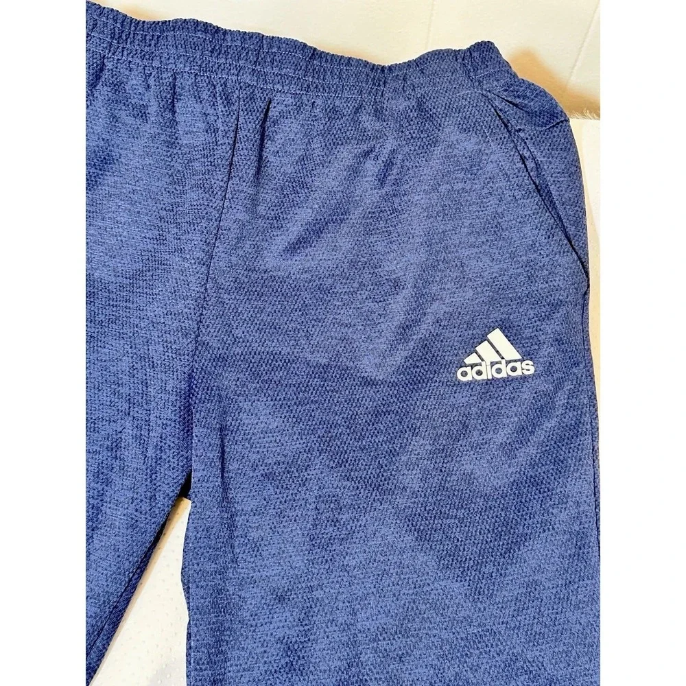 Adidas Training Pants Number 15 Blue Athletic‎ Joggers Mens